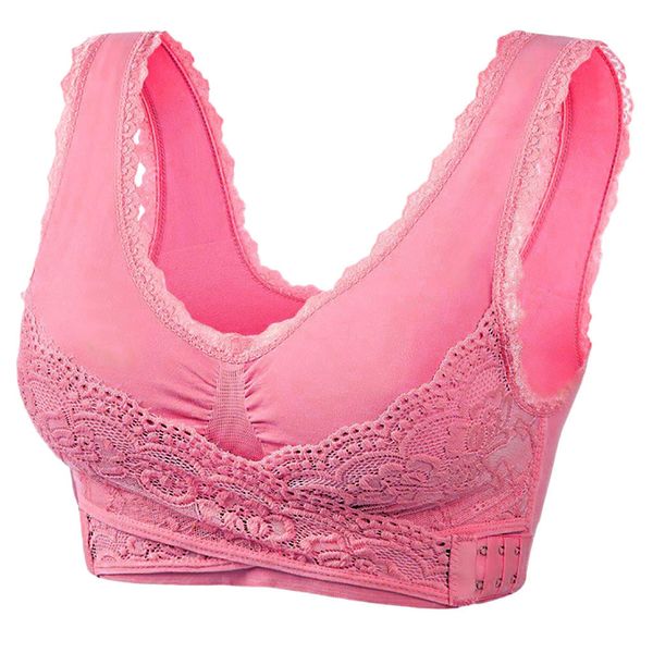 telotuny maternity bra women lady front cross adjustable side buckle lace vest wireless sport bra solid women bra fashion, White
telotuny maternity bra women lady front cross adjustable side buckle lace vest wireless sport bra solid women bra fashion, White