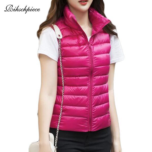 rihschpiece 2018 plus size 3xl ultra light duck down jackets womens spring vest puffer coat thin waistcoat winter tank rzf1464, Black
rihschpiece 2018 plus size 3xl ultra light duck down jackets womens spring vest puffer coat thin waistcoat winter tank rzf1464, Black