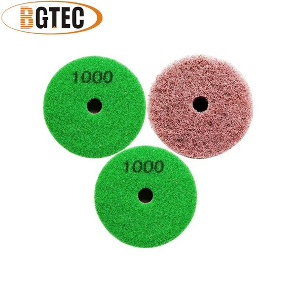 bgtec 3pcs/set 80mm sponge diamond polishing pads dia 3 inch sanding disc for softer stones marble sandstone
bgtec 3pcs/set 80mm sponge diamond polishing pads dia 3 inch sanding disc for softer stones marble sandstone