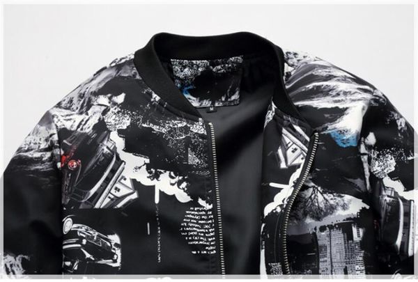 mens designer oversize jackets artistic city printing men stand collar zipper jacket fashion male street style casual clothing, Black;brown
mens designer oversize jackets artistic city printing men stand collar zipper jacket fashion male street style casual clothing, Black;brown