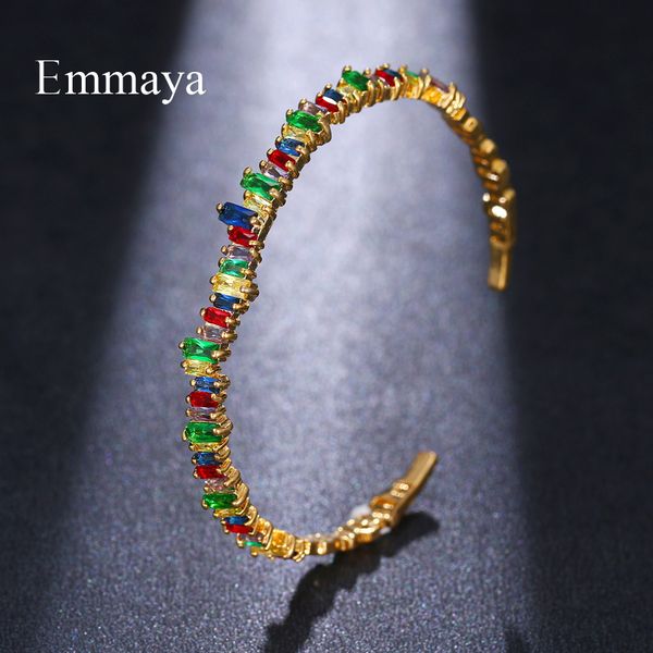 emmaya modern design for female irregular muliticolors cubic zircon arrangement adjustable bracelet in fashion party dress up, Black
emmaya modern design for female irregular muliticolors cubic zircon arrangement adjustable bracelet in fashion party dress up, Black