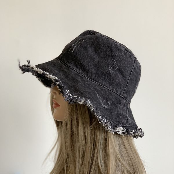 wide brim hats broken hole edging cowboy fisherman hat female spring and summer outdoor sun travel collapsible basin, Blue;gray
wide brim hats broken hole edging cowboy fisherman hat female spring and summer outdoor sun travel collapsible basin, Blue;gray