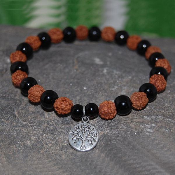 tree of life bracelet bodhi seeds 8mm beads wrist buddhist rudraksha prayer beads mala bracelet meditation yoga jewelry, Golden;silver
tree of life bracelet bodhi seeds 8mm beads wrist buddhist rudraksha prayer beads mala bracelet meditation yoga jewelry, Golden;silver