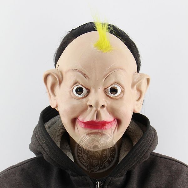 new party mask yellow hair antenna baby horror mask halloween costume special dress horror
new party mask yellow hair antenna baby horror mask halloween costume special dress horror
