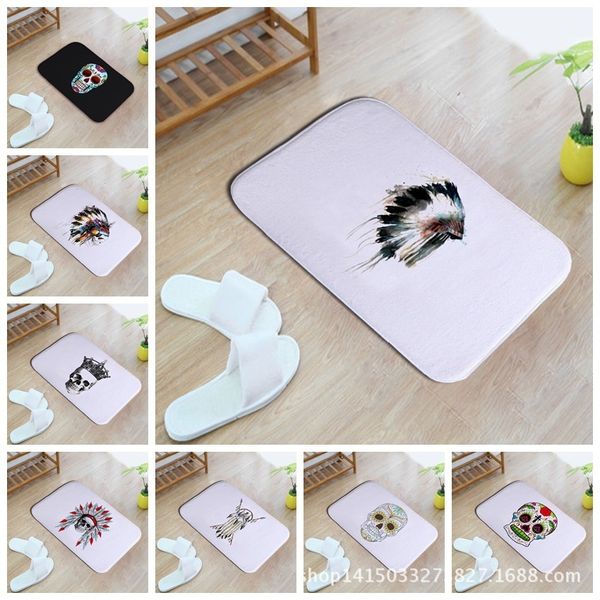 watercolor human skeleton head home furnishing bedroom in front of the door non-slip land pad carpet mixed batch
watercolor human skeleton head home furnishing bedroom in front of the door non-slip land pad carpet mixed batch