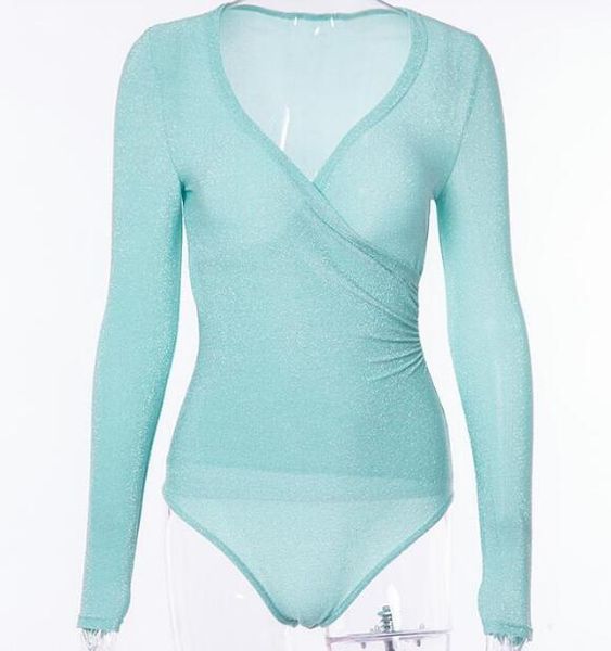 mint green deep v neck bling bodysuits women elastic silver long sleeve fashion female autumn winter playsuit, Black;white
mint green deep v neck bling bodysuits women elastic silver long sleeve fashion female autumn winter playsuit, Black;white