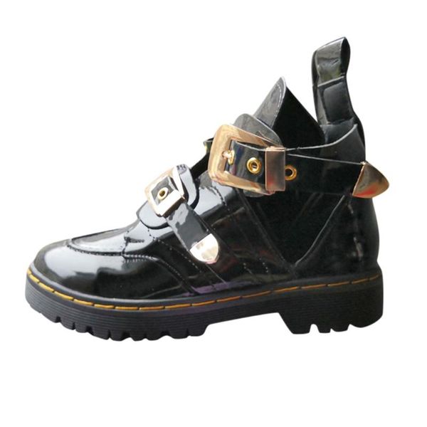 women's black ankle boots leather round toe buckle shoes woman square low heel shoes new casual ladies booties motorcycle boots
women's black ankle boots leather round toe buckle shoes woman square low heel shoes new casual ladies booties motorcycle boots