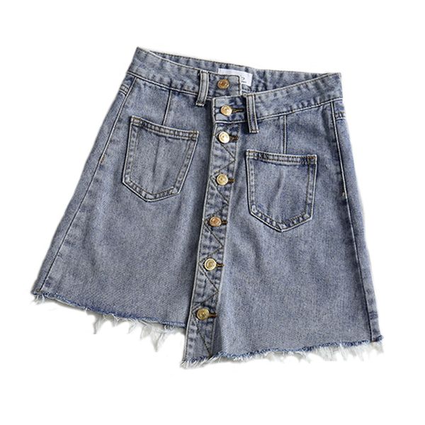 zomer enkele knop pocket patch denim rok vrouwen casual hoge taille potlood jean rok dames fray zoom met spliced midi, Black
zomer enkele knop pocket patch denim rok vrouwen casual hoge taille potlood jean rok dames fray zoom met spliced midi, Black