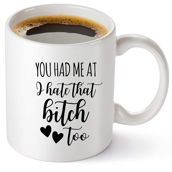 funny coffee mug with hilarious saying"you had me at." friend gifts for women, sister, mom, grandma 11oz dropshipping
funny coffee mug with hilarious saying"you had me at." friend gifts for women, sister, mom, grandma 11oz dropshipping