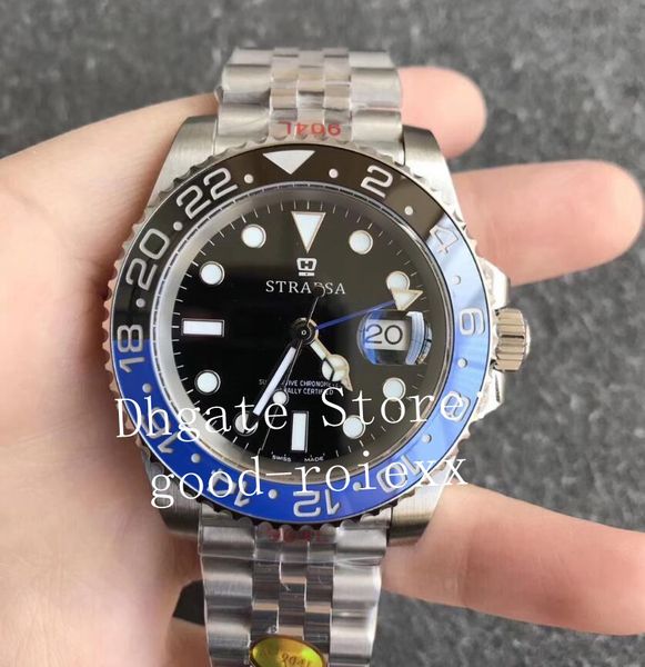 men's ceramic bezel automatic cal.3285 movement watch men 904l steel jubilee bracelet gmt pepsi 126710 blnr batman baselworld watches, Slivery;brown
men's ceramic bezel automatic cal.3285 movement watch men 904l steel jubilee bracelet gmt pepsi 126710 blnr batman baselworld watches, Slivery;brown