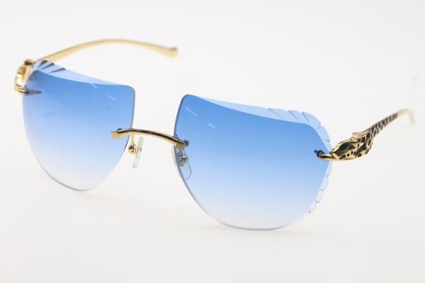 wholesale good quality sun glasses 8200763 rimless metal leopard sunglasses glasses with box uv400 driving glasses, White;black
wholesale good quality sun glasses 8200763 rimless metal leopard sunglasses glasses with box uv400 driving glasses, White;black