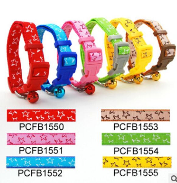 stars pattern dog collar pet necklace creative nylon dog cat printing bell collars hot selling kitten puppy teddy lovely necklaces
stars pattern dog collar pet necklace creative nylon dog cat printing bell collars hot selling kitten puppy teddy lovely necklaces
