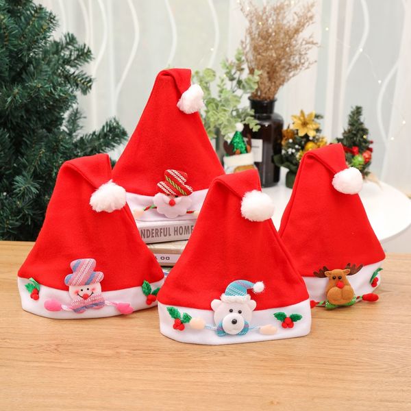 christmas applique cartoon mao children cap children christmas hat jewelry cap zhuang shi mao parent-child hat
christmas applique cartoon mao children cap children christmas hat jewelry cap zhuang shi mao parent-child hat
