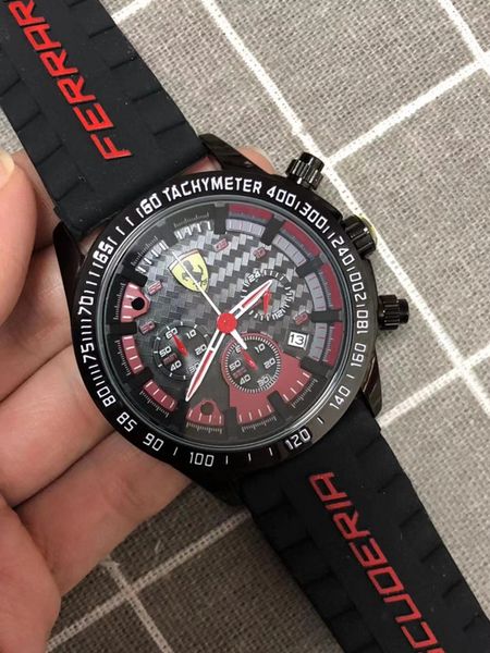 новый роскошный мужской всемирно известный бренд ferrari watch top designer leisure watch многофункциональный малый циферблат работа высокое, Slivery;brown
новый роскошный мужской всемирно известный бренд ferrari watch top designer leisure watch многофункциональный малый циферблат работа высокое, Slivery;brown