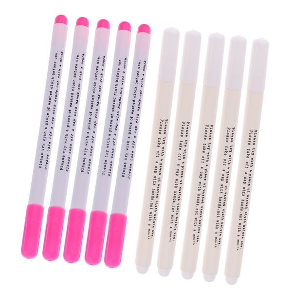 10pcs water erasable fabric marker marking pen for dressmaking embroidery crafts, Black
10pcs water erasable fabric marker marking pen for dressmaking embroidery crafts, Black
