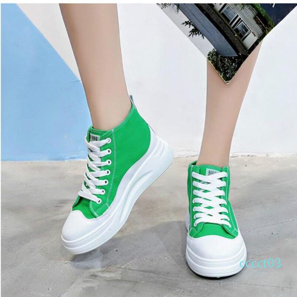 sneakers female 2019 new autumn tide shoes net white wild korean version of the muffin platform women breathable high-canvas shoes ct3, Black
sneakers female 2019 new autumn tide shoes net white wild korean version of the muffin platform women breathable high-canvas shoes ct3, Black