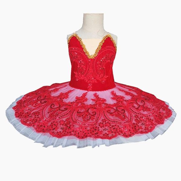 2020 новый дети пачка балета тарелка red soft бархатный ткани юбки кружева блестки лебединое озеро belly dance performance костюм, Black;red 
2020 новый дети пачка балета тарелка red soft бархатный ткани юбки кружева блестки лебединое озеро belly dance performance костюм, Black;red