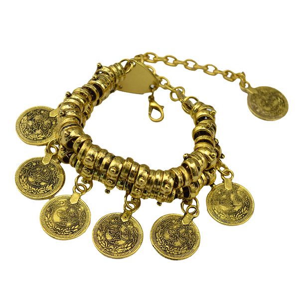behomia vintage carved coin drop bracelet ethnic alloy anklet chain dance bracelet for women fashion jewelry, Golden;silver
behomia vintage carved coin drop bracelet ethnic alloy anklet chain dance bracelet for women fashion jewelry, Golden;silver