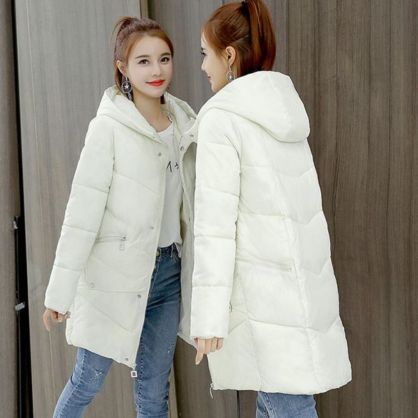 winter jacket women thick warm hooded parka mujer cotton padded coat long paragraph plus size slim jacket female, Black;brown
winter jacket women thick warm hooded parka mujer cotton padded coat long paragraph plus size slim jacket female, Black;brown
