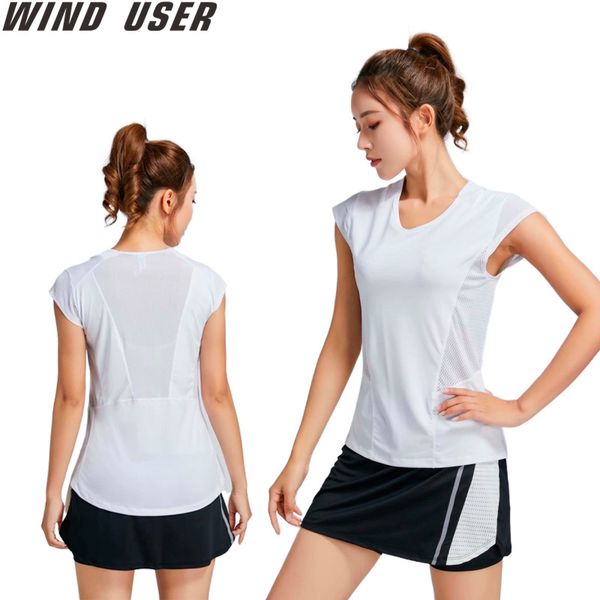 running jerseys yoga short-sleeved t-shirt outdoor training dance breathable leisure gym clothes, Black;blue
running jerseys yoga short-sleeved t-shirt outdoor training dance breathable leisure gym clothes, Black;blue
