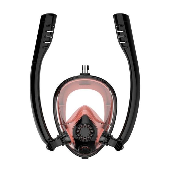 practical double tube 100% anti-fog water-proof snorkeling mask goggles swimming mask diving diving tool
practical double tube 100% anti-fog water-proof snorkeling mask goggles swimming mask diving diving tool