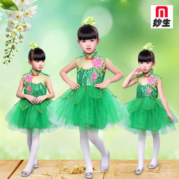 children jasmine dance dress green dance stage groups performing costumes festival performance ballet dress, Black;red
children jasmine dance dress green dance stage groups performing costumes festival performance ballet dress, Black;red