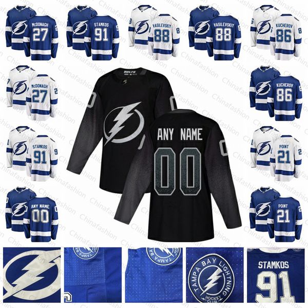 custom tampa mens women kids bay lightning jersey nikita kucherov steven stamkos victor hedman brayden point 88 vasilevskiy hockey jerseys, Black;red
custom tampa mens women kids bay lightning jersey nikita kucherov steven stamkos victor hedman brayden point 88 vasilevskiy hockey jerseys, Black;red