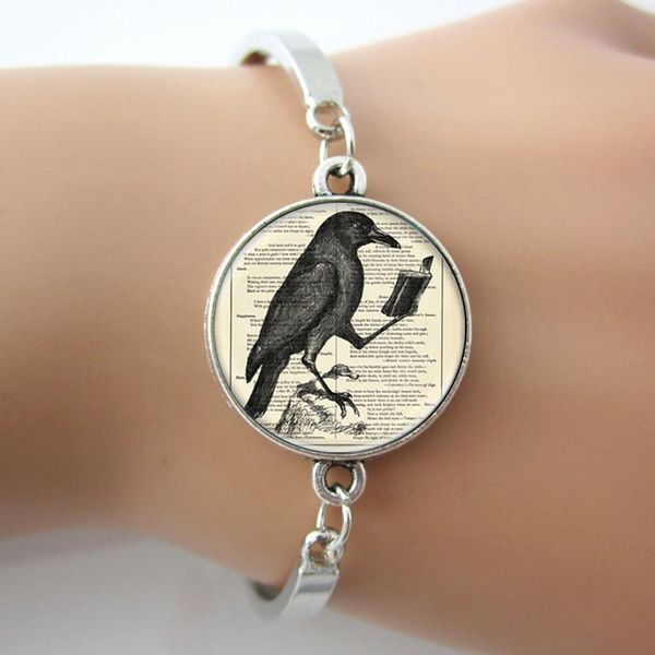 raven браслет, raven читать книги старинные фото art браслет для мужчин, ювелирные изделия животных мода дизайн для подарков, Golden;silver
raven браслет, raven читать книги старинные фото art браслет для мужчин, ювелирные изделия животных мода дизайн для подарков, Golden;silver