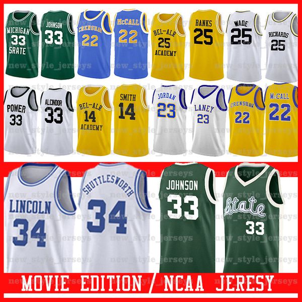 2michigan state spartans #33 earvin johnson power memorial 33 lew alcindor bel-air academy movie jersey lincoln power memorial lew alcindor, Black
2michigan state spartans #33 earvin johnson power memorial 33 lew alcindor bel-air academy movie jersey lincoln power memorial lew alcindor, Black