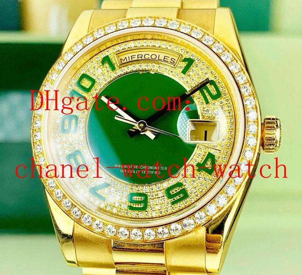 Luxury Day-Date Anniversary пятидесятых 118348 Pave зеленый ромб Asia 2813 Автоматические Мужские Часы
Luxury Day-Date Anniversary пятидесятых 118348 Pave зеленый ромб Asia 2813 Автоматические Мужские Часы