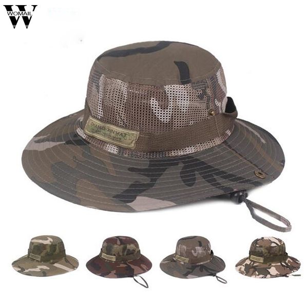 womail bucket hat summer beach cotton hat camouflage fisherman cap fishing cap casual outdoor sun hats new fashion 2019 a25
womail bucket hat summer beach cotton hat camouflage fisherman cap fishing cap casual outdoor sun hats new fashion 2019 a25