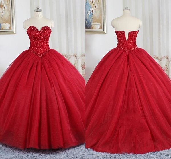red ball gown wedding dresses pearls beaded draped party dresses for bride wedding gowns bridal dress wedding guest dress 2019, White
red ball gown wedding dresses pearls beaded draped party dresses for bride wedding gowns bridal dress wedding guest dress 2019, White