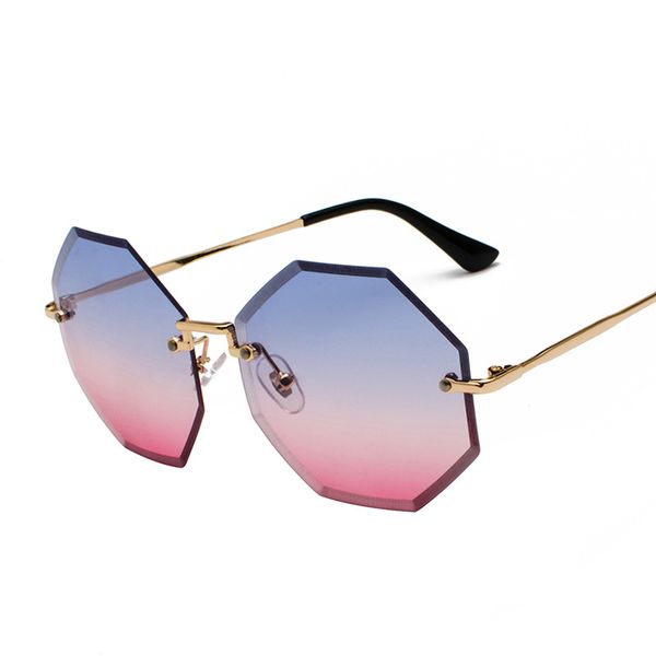 vintage rimless sunglasses women brand designer oversized sunglasses female sun glasses for lady mirror shades uv400 3372, White;black
vintage rimless sunglasses women brand designer oversized sunglasses female sun glasses for lady mirror shades uv400 3372, White;black