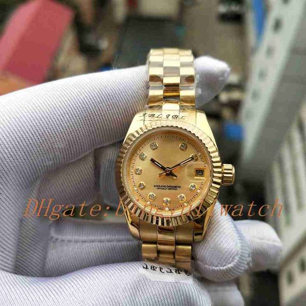 factory real shooting ladies datejust gold diamond dial dress classic 26mm 279173 automatic women's watch watches original box, Slivery;brown
factory real shooting ladies datejust gold diamond dial dress classic 26mm 279173 automatic women's watch watches original box, Slivery;brown
