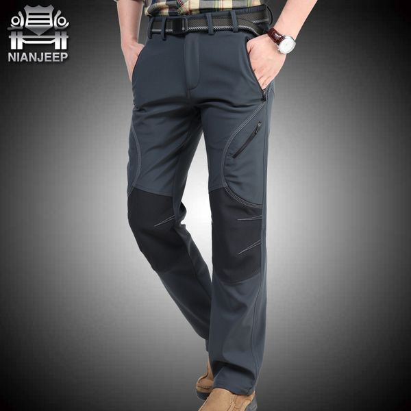 nianjeep winter pants men thicken fleece straight long trousers army green casual menn's pants brand clothing, Black
nianjeep winter pants men thicken fleece straight long trousers army green casual menn's pants brand clothing, Black