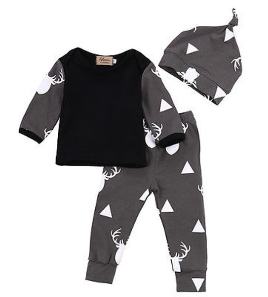 2017 spring cotton deer children set 3pcs baby boys girls sets clothes o-neck clothing sets boy long sleeve t shirt+hat+pants, Pink;blue
2017 spring cotton deer children set 3pcs baby boys girls sets clothes o-neck clothing sets boy long sleeve t shirt+hat+pants, Pink;blue