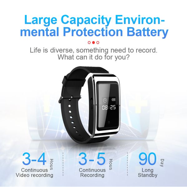 8gb 16gb 32gb smart watch mini camera hd 1080p smart bracelet video camera wearable smartband audio video recorder with retial box
8gb 16gb 32gb smart watch mini camera hd 1080p smart bracelet video camera wearable smartband audio video recorder with retial box