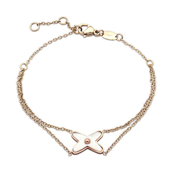 factory price direct sales cha letter cross gray white shell double bracelet paris catwalk women's shell bracelet, Black
factory price direct sales cha letter cross gray white shell double bracelet paris catwalk women's shell bracelet, Black