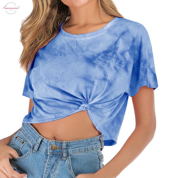 gradient tie dye print t shirt women casual o neck crop short sleeve tee shirt femme camisetas verano mujer t shirt, White
gradient tie dye print t shirt women casual o neck crop short sleeve tee shirt femme camisetas verano mujer t shirt, White