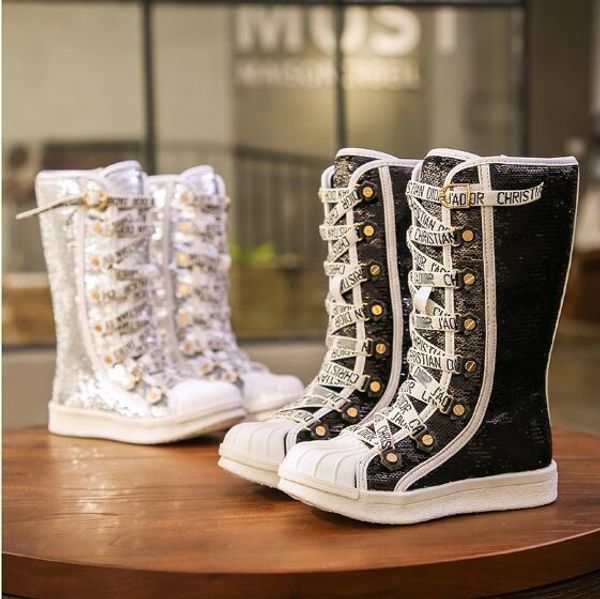 2019 girls boots sequins child shoes kids breathable snow boots girls children rubber bottom fashion winter baby bota, Black;grey
2019 girls boots sequins child shoes kids breathable snow boots girls children rubber bottom fashion winter baby bota, Black;grey