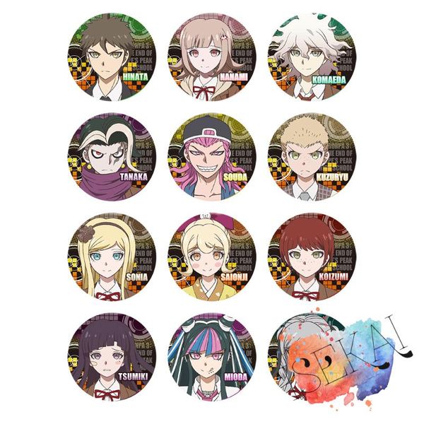 danganronpa 3 despair anime badge hinata tanaka souda nanami komaeda mioda game metal badge brooch pin, Gray
danganronpa 3 despair anime badge hinata tanaka souda nanami komaeda mioda game metal badge brooch pin, Gray