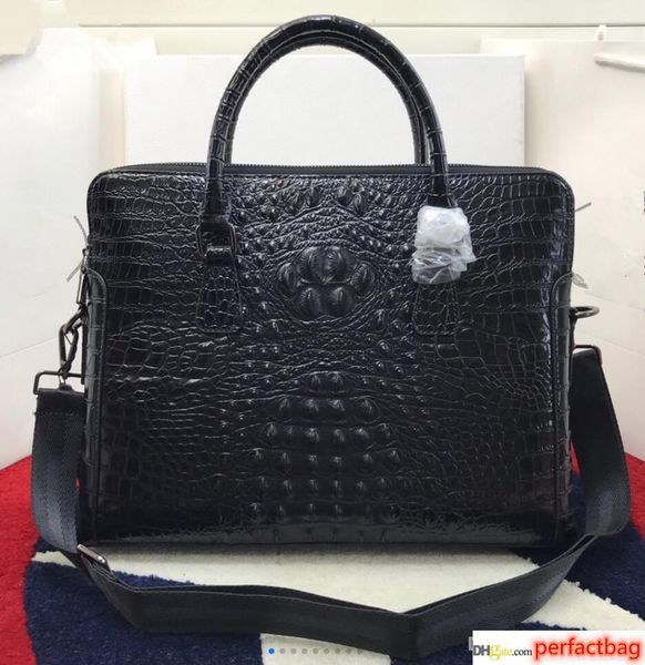 new brand designer men shoulder briefcase black leather alligator designer handbag business men lapbag messenger bag
new brand designer men shoulder briefcase black leather alligator designer handbag business men lapbag messenger bag