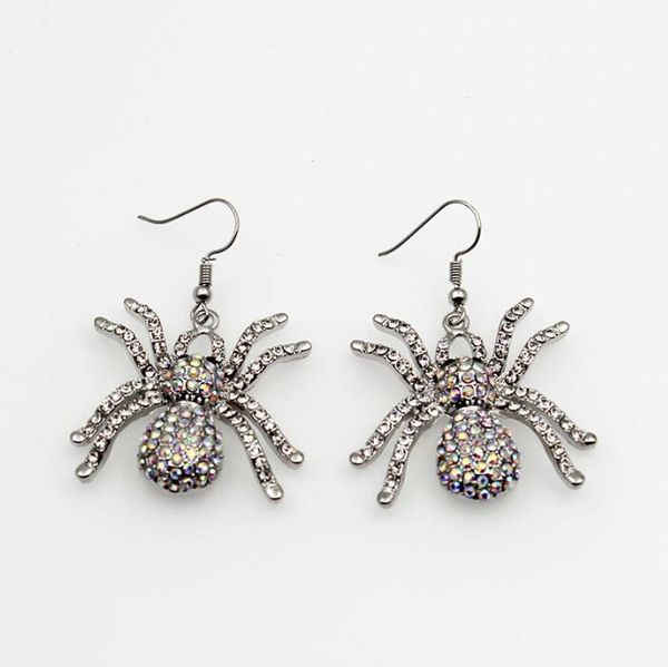 fashion alloy fantasy spider design fish hook earring for ladies halloween item gothic punk stud ing, Silver
fashion alloy fantasy spider design fish hook earring for ladies halloween item gothic punk stud ing, Silver