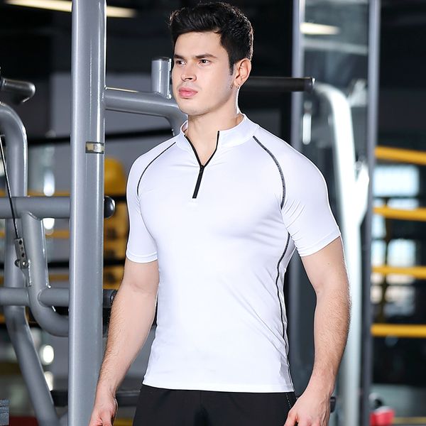 men's t-shirt fitness gym rashguard men's musculation sports running t-shirt short sleeve jogger tshirt fitness exercise gym top, Black;blue
men's t-shirt fitness gym rashguard men's musculation sports running t-shirt short sleeve jogger tshirt fitness exercise gym top, Black;blue