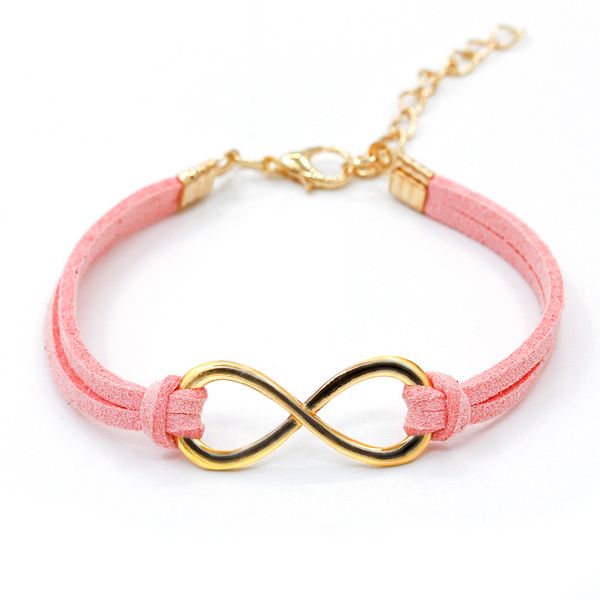 1pc multilayer bracelet for women infinity symbol leather wristband fashion wrap, Golden;silver
1pc multilayer bracelet for women infinity symbol leather wristband fashion wrap, Golden;silver