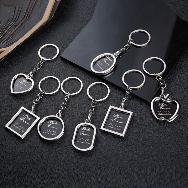 new creative couple p frame keychain heart-shaped personality p key ring love key chain commemorative gift, Silver
new creative couple p frame keychain heart-shaped personality p key ring love key chain commemorative gift, Silver