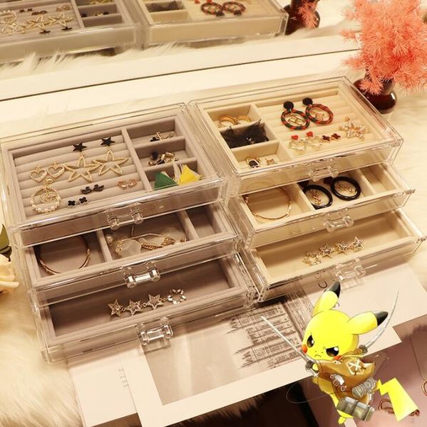 241510cm acrylic transparent jewelry packaging earring storage jewelry box dust proof jewelry wood storage box ear clip line d100, Black;white
241510cm acrylic transparent jewelry packaging earring storage jewelry box dust proof jewelry wood storage box ear clip line d100, Black;white