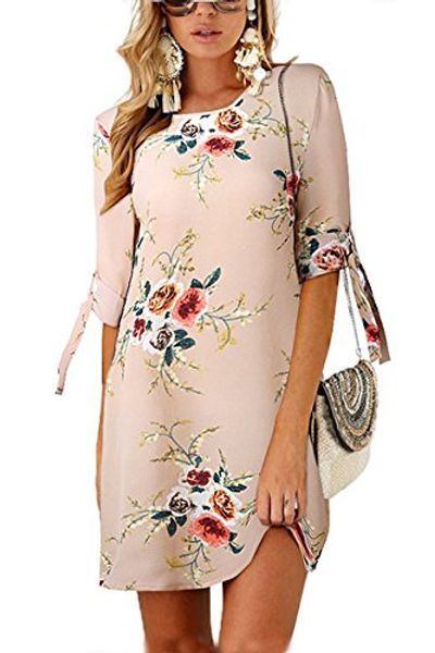 vnook women's dresses summer floral print bohemian roll up sleeve casual shirt dress, Black;gray
vnook women's dresses summer floral print bohemian roll up sleeve casual shirt dress, Black;gray