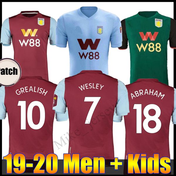 19/20 aston villa wesley home red soccer jersey 2020 away wesley grealish mcginn hutton el soccer shirt kodjia football uniform, Black;yellow
19/20 aston villa wesley home red soccer jersey 2020 away wesley grealish mcginn hutton el soccer shirt kodjia football uniform, Black;yellow