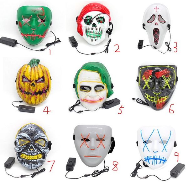 led light mask up funny mask from festival cosplay halloween costume three-speed flash mask bar dance 9 styles
led light mask up funny mask from festival cosplay halloween costume three-speed flash mask bar dance 9 styles